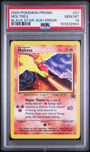 Moltres - Aoki Error 21 Black Star Promo PSA 10 103232694