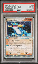 Swampert ex 95/95 Team Magma vs Team Aqua PSA 4 92361503
