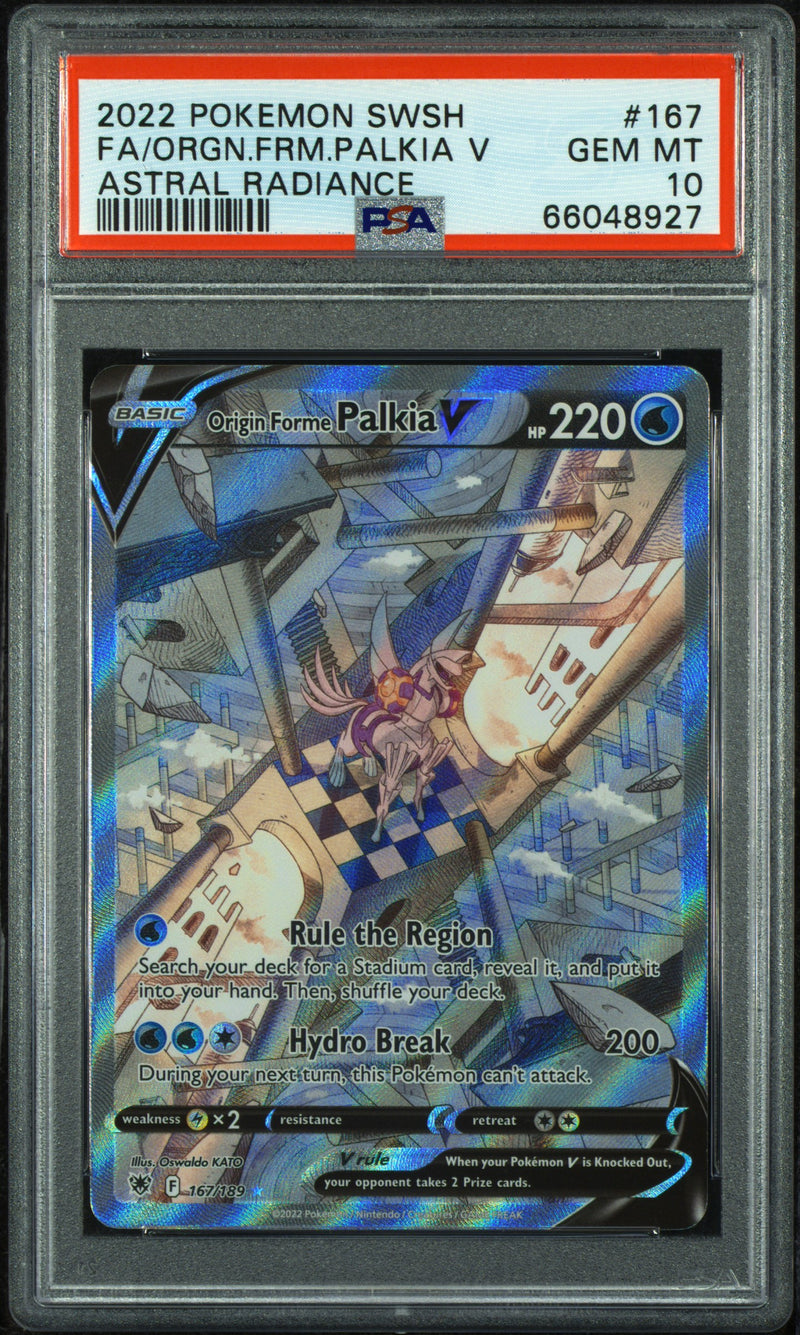Origin Forme Palkia V Astral Radiance 167/189 PSA 10 66048927