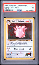 Erika's Clefable 3/132 Gym Heroes Holo PSA 7 172395649