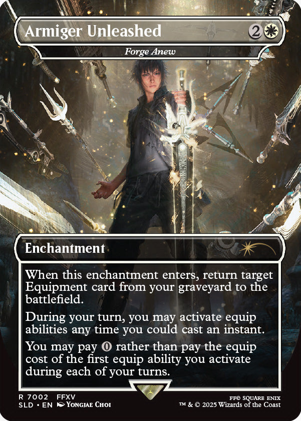 Armiger Unleashed - Forge Anew (Rainbow Foil) [Secret Lair Drop Series]