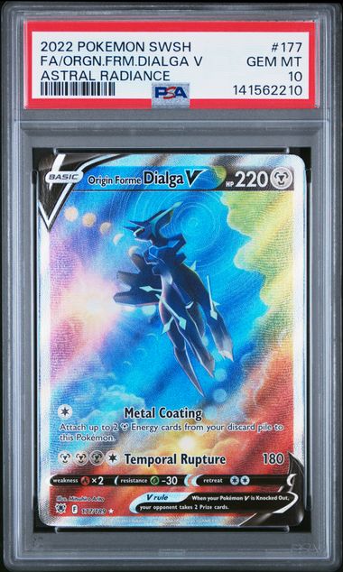 Origin Forme Dialga V 177/189 Astral Radiance PSA 10 141562210