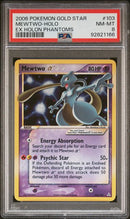 Mewtwo Gold Star 103/110 Holon Phantoms PSA 8 92821166