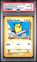 Surfing Pikachu (28) WOTC Promo PSA 10 108682530