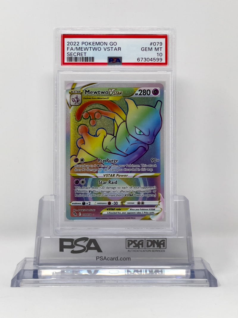 Mewtwo VSTAR 079/078 Pokemon Go PSA 10 67304599