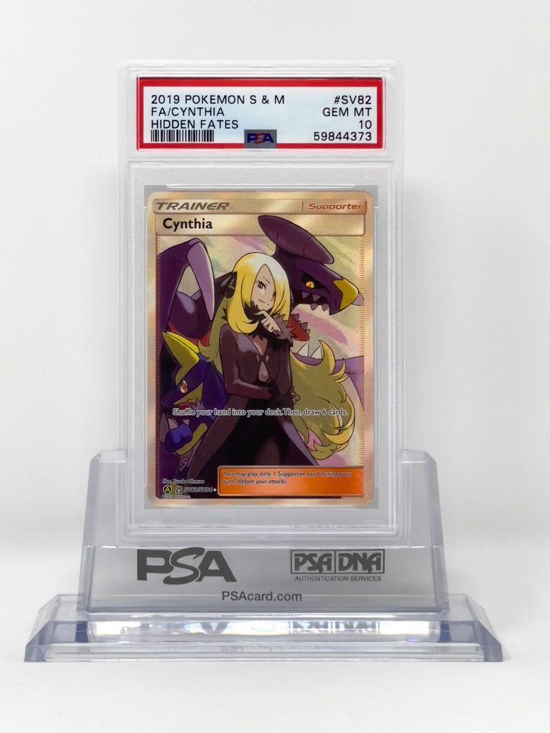 Cynthia SV82/SV94 Hidden Fates PSA 10 59844373
