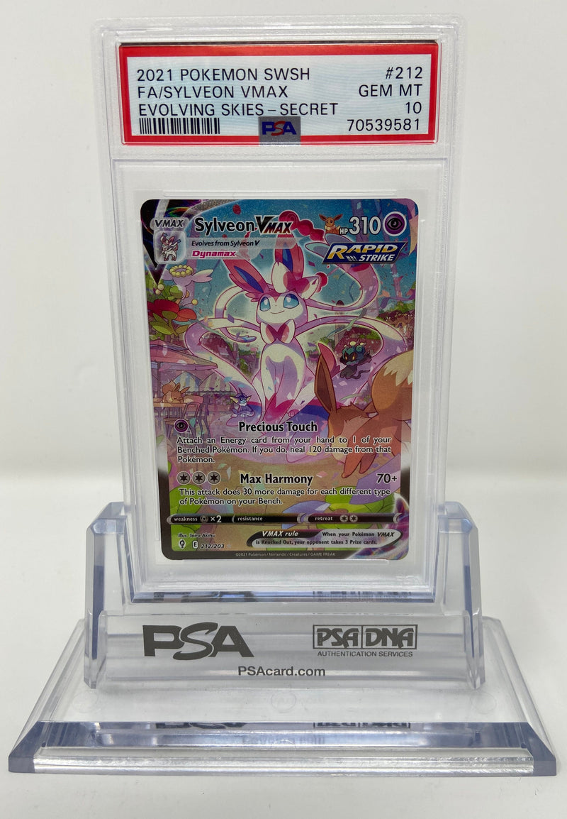 Sylveon VMAX 212/203 PSA 10 72542566