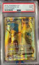 Dragonite ex 106/108 Evolutions PSA 9 58000844