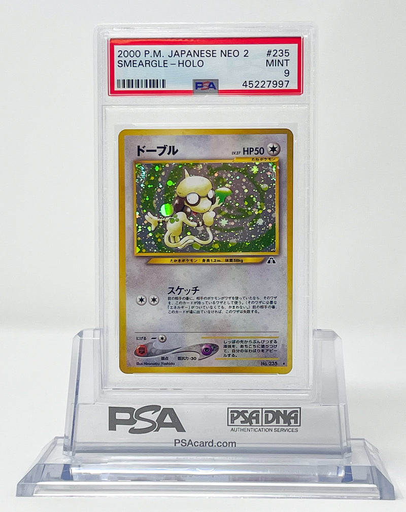 Smeargle JPN 235 NEO Holo PSA 9 45227997