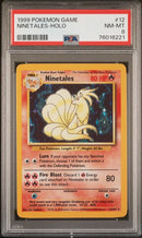Ninetales 12/102 Base Set Unlimited PSA 8 76016221