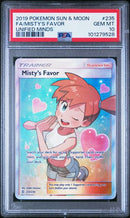 Misty's Favor 235/236 Unified Minds PSA 10 101279528