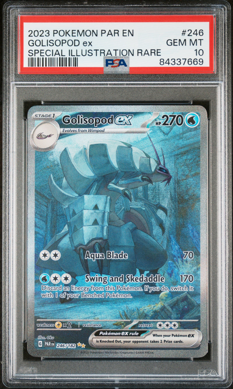 Golisopod ex 246/182 Paradox Rift Illustration Rare PSA 10 84337669