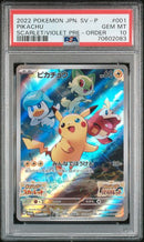 Pikachu 001/SV-P JPN S&V Pre Order Promo PSA 10 70602083