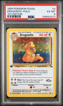 Dragonite - Holo 4/62 Fossil 1st Ed. PSA 6 108692973