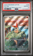 Victini 208 Scarlet Violet Black Star Promo PSA 10 131744893