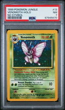 Venomoth (No Symbols) 13/64 Jungle PSA 7 97945670