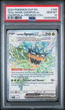 Teal Mask Ogerpon ex (166) Black Star Promo PSA 10 109403682