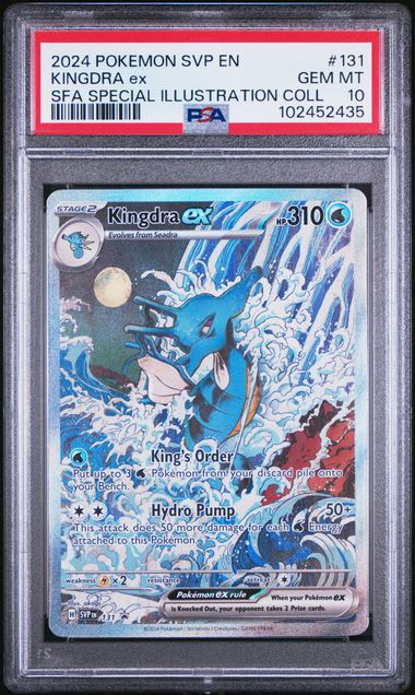 Kingdra ex 131 Black Star Promos PSA 10 102452435