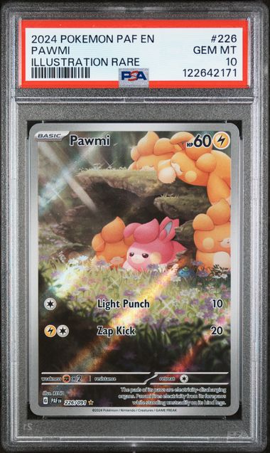Pawmi 226/091 Paldean Fates PSA 10 122642171