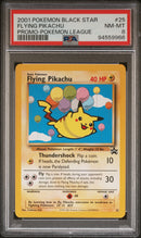 Flying Pikachu 25 Black Star Promo PSA 8 94559966