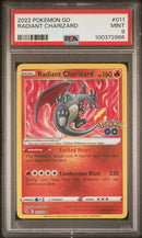Radiant Charizard 011/078 Pokemon Go PSA 9 100372866