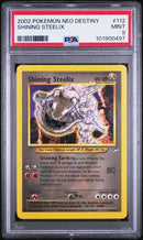 Shining Steelix 112/105 Neo Destiny PSA 9 101900497