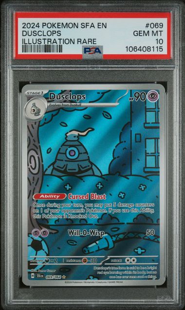 Dusclops 069/064 Shrouded Fable PSA 10 106408115