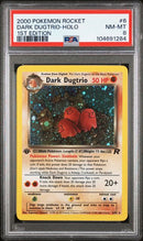 Dark Dugtrio - Holo 6/82 Team Rocket 1st Edition PSA 8 104691284