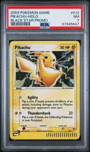 Pikachu 012 Black Star Promo PSA 7 97945647
