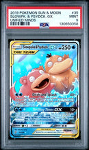 Slowpoke & Psyduck GX 35/236 Unified Minds PSA 9 130650358