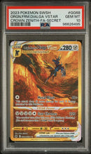 Origin Forme Dialga VSTAR GG68/GG70 Crown Zenith PSA 10 96626495