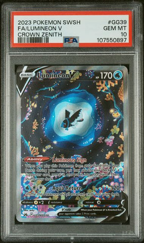 Lumineon V GG39/GG70 Crown Zenith PSA 10 107550897