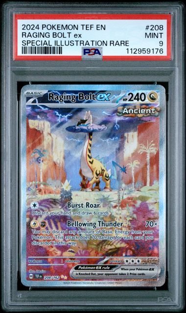 Raging Bolt ex 208/162 Temporal Forces PSA 9 112959176
