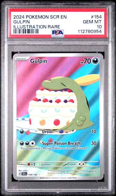 Gulpin 154/142 Stellar Crown PSA 10 112780954