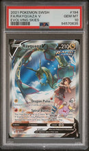 Rayquaza V 194/203 Evolving Skies PSA 10 94570635