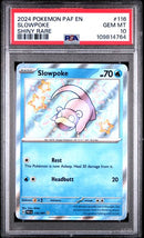 Slowpoke 116/091 Paldean Fates Shiny Rare PSA 10 109814764