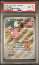 Chansey 187/167 Scarlet & Violet: Twilight Masquerade PSA 10 94486435