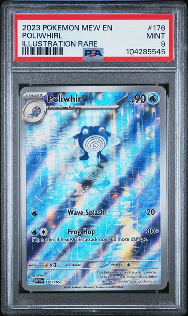 Poliwhirl 176/165 S&V: 151 PSA 9 104285545