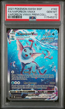 Vaporeon VMAX SWSH182 Black Star Promo PSA 10 117545272