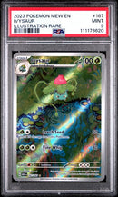 Ivysaur 167/165 151 Illustration Rare PSA 9 111173620