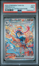 Greninja ex 214/167 Twilight Masquerade PSA 9 108692977