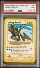 Shining Raichu 111/105 Neo Destiny PSA 9 79286722