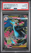 Mega Charizard x ex 109/094 Phantasmal Flames Ultra Rare PSA 10 139931201