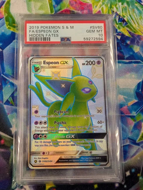Epseon GX SV60/SV94 Sun & Moon: Hidden Fates PSA 10 59272594