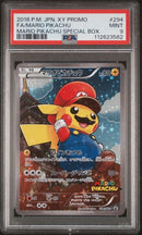 Mario Pikachu Poncho 294/XY-P JPN Black Star Promo PSA 9 112623582