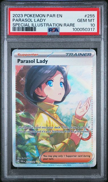 Parasol Lady 255 Paradox Rift Special Illustration Rare PSA 10 100050317