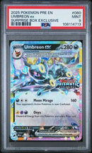Umbreon ex 060/131 Prismatic Evolutions PSA 9 108114713