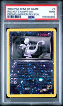 Rocket's Mewtwo (8) Best of Game Winner PSA 9 109946407