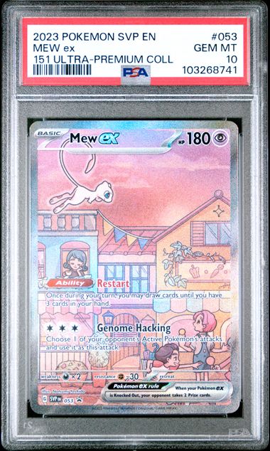 Mew ex (053) Black Star Promo PSA 10 103268741