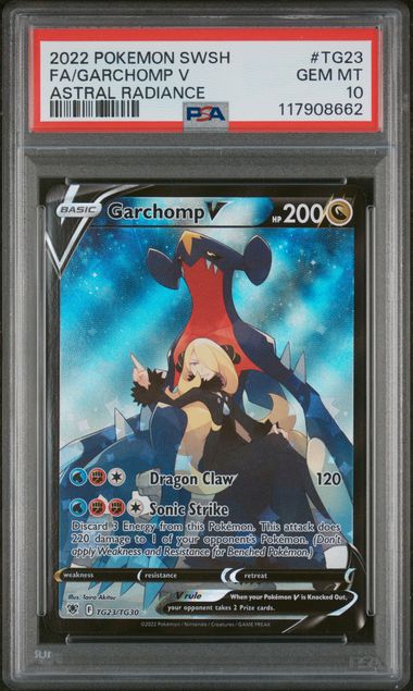 Garchomp V TG23/TG30 Astral Radiance PSA 10 117908662